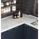 Set 3 X Autocolant Marmura ALBA 60 x 300 Autoadeziv Rezistent pentru Mobila BS