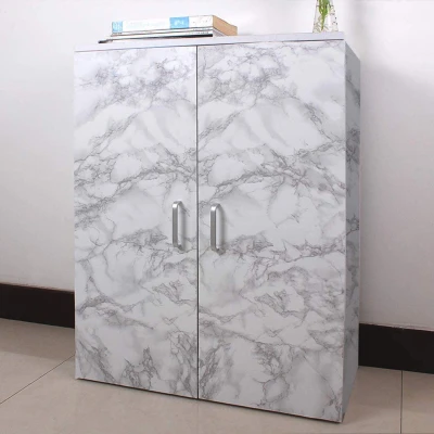 Set 4 X Autocolant Marmura ALBA 60 x 200 Autoadeziv Rezistent pentru Mobila