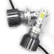Set de 2 Lampi T3 H7 LED Auto cu o faza temperatura 6500K putere 36W 3800LM