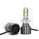 Set de 2 Lampi T3 H7 LED Auto cu o faza temperatura 6500K putere 36W 3800LM