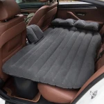 Set saltea auto pentru dormit 2 perne si pompa electrica