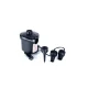 Set saltea auto pentru dormit 2 perne si pompa electrica