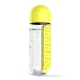 Sticla de apa  Pill & Vitamin Water Bottle 600 ml cu distribuitor pentru medicamente 
