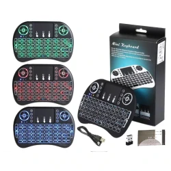 Tastatura Mini I8 Touchpad Neagra