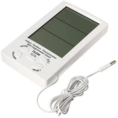 Termometru Multifunctional cu Ceas si Senzor de Umiditate TA298