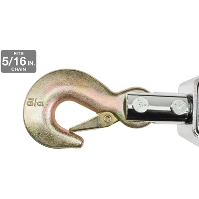 Troliu Manual 4 Tone cu Cablu din Otel Galvanizat ( Macara)