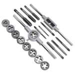 Trusa 20 filiere M3-M12 si tarozi 3-12mm