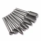 Trusa 8 Freze de CARBURA 6mm MARI pentru Metal