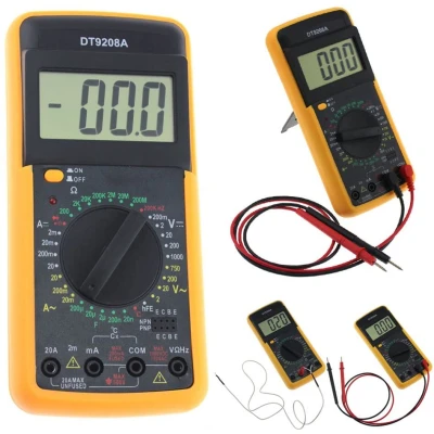 Multimetru Tip Digital cu Display DT9208A