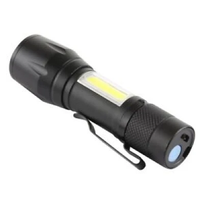 Mini lanterna C812 cu 3 trepte iluminare si USB