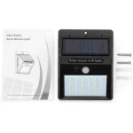 Set 2 Lampi BRIGHT 30 LED Solare cu senzor de miscare si lumina 1 mod ILUMINARE