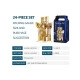 Set 24 piese tacamuri AURII cu suport otel inoxidabil
