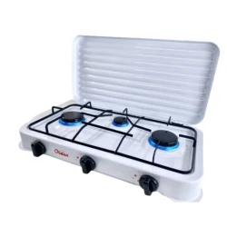 Aragaz portabil cu 3 ochiuri model 2855 alimentare butelie ALB