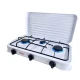 Aragaz portabil cu 3 ochiuri model 2855 alimentare butelie ALB