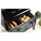 Friteuza cu aer cald dublu compartiment panou tactil digital putere 3000W