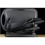 Set bucatarie complet 7 in 1 cutite foarfeca curatator tocator si suport Organizator