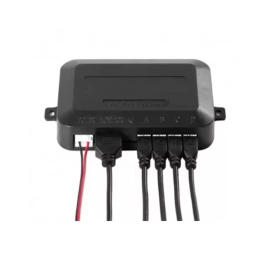 Set 4 Senzori de parcare auto afisaj LED GRI