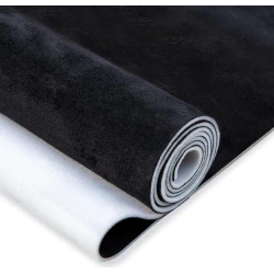 Sul piele sintetica tip Alcantara 0.75 x 2.5m NEGRU tapiterii capitonaje auto