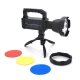 Lanterna portabila de mana W5109 incarcare Solara corp din plastic