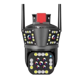 Camera de Supraveghere Inteligenta WiFi pentru exterior cu doua lentile detectare a miscarii vedere pe timp de noapte 12MP