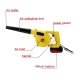 Suflator de frunze fara fir 48V electric puternic 2 in 1 cu 2 acumulatori 48V