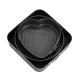 UB Set 3 tavi pentru copt forma Inima/Rotunda/Patrata cu baza detasabila 24/26/28 cm AM
