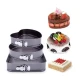 UB Set 3 tavi pentru copt forma Inima/Rotunda/Patrata cu baza detasabila 24/26/28 cm AM