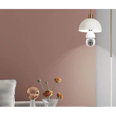 Camera de Supraveghere WiFi Tip Bec cu Rotire 355 Full HD Senzor de Miscare PIR si Audio Bidirectional