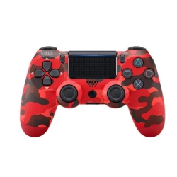 Controller Wireless Joystick Pentru Consola Sony Playstation 4 Army ROSU