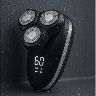 Aparat de ras electric Kemei KM T377 reincarcabil pentru fata