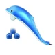 Aparat de masaj tip delfin efect anticelulitic tonifiant relaxare 3 accesorii incluse