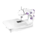 Masina de cusut portabila mini SM 202A cu 2 fire 2 viteze compacta