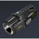 Lanterna de mana W5166 cu incarcare solara port tip C indicator baterie rotatie 360