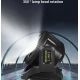 Lanterna de mana W5166 cu incarcare solara port tip C indicator baterie rotatie 360