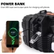 Lanterna de mana W5168 2 autonomie indelungata reincarcabila USB