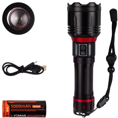 Lanterna tactica de mana YM B631 D de 2500LM baterie 26650 (5000 mAh)