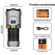 Mini lanterna de mana YM F86X magnetica de 3300 lumeni