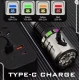 Mini lanterna de mana YM F86X magnetica de 3300 lumeni