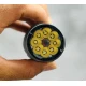 Mini lanterna de mana YM F86X magnetica de 3300 lumeni