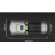 Mini lanterna de mana YM F86X magnetica de 3300 lumeni