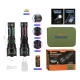 Lanterna YM G640Y 1 cu raza lunga de actiune 4000 lm baterie 32700 5 moduri iluminare si zoom reglabil