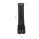 Lanterna de mana YM G646 de 4000LM LED 60W Bateria 451350