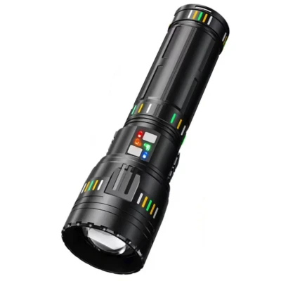 Lanterna de mana puternica YM G600 fascicul luminos cu raza lunga de acțiune de 3000m