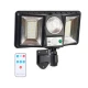 Lampa solara GD2202 putere 50W cu 3 surse de iluminare