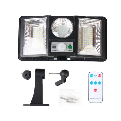 Lampa solara GD2202 putere 50W cu 3 surse de iluminare