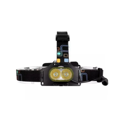Lanterna de cap BL K28 cu 2 LED incarcare USB si 3 moduri iluminare