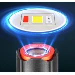 Mini lanterna de urgenta portabila YM M52 reincarcabila de camping 1500LM magnetic spate metalic