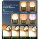 Mini Lanterna de camping multifunctionala reincarcabila YM B81 cu baza magnetica si trepied 9 moduri de iluminare