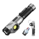Lanterna tactica de mana YM F303 cu 2 surse de lumina si baza magnetica