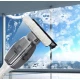 Stergator de geamuri 2 IN 1 telescopic si reglabil alb 40-145 cm AA108